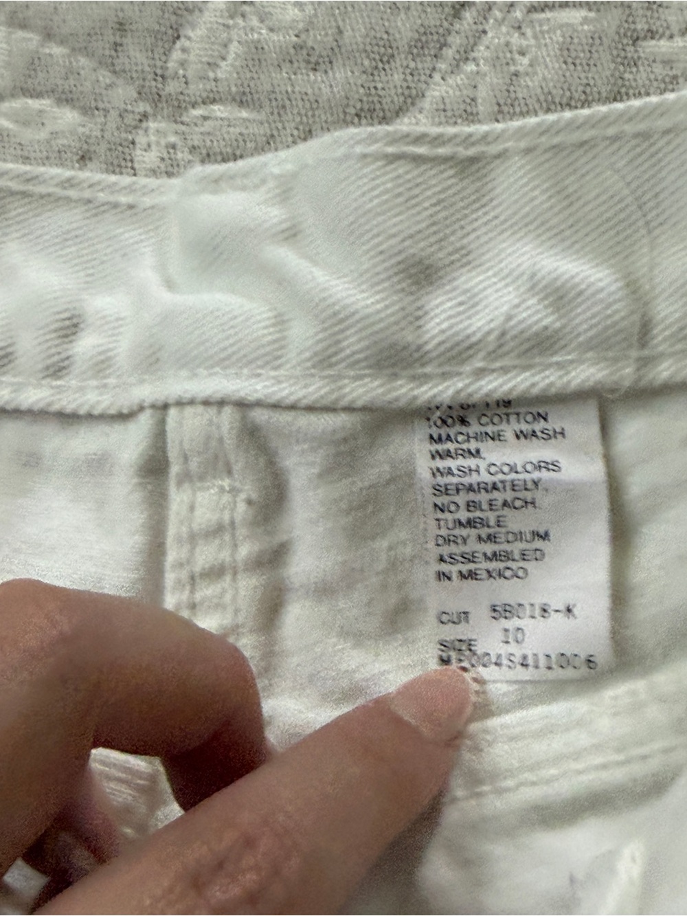 Cactus Jeans Women's White Wide Leg Jeans Size 10 - Trendy Statement Denim - Picture 7 of 11